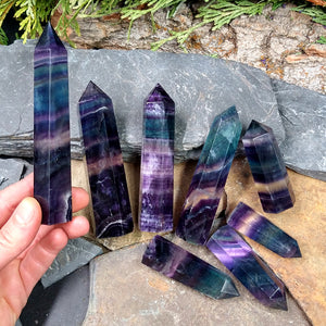 #FL-170D Fluorite Point