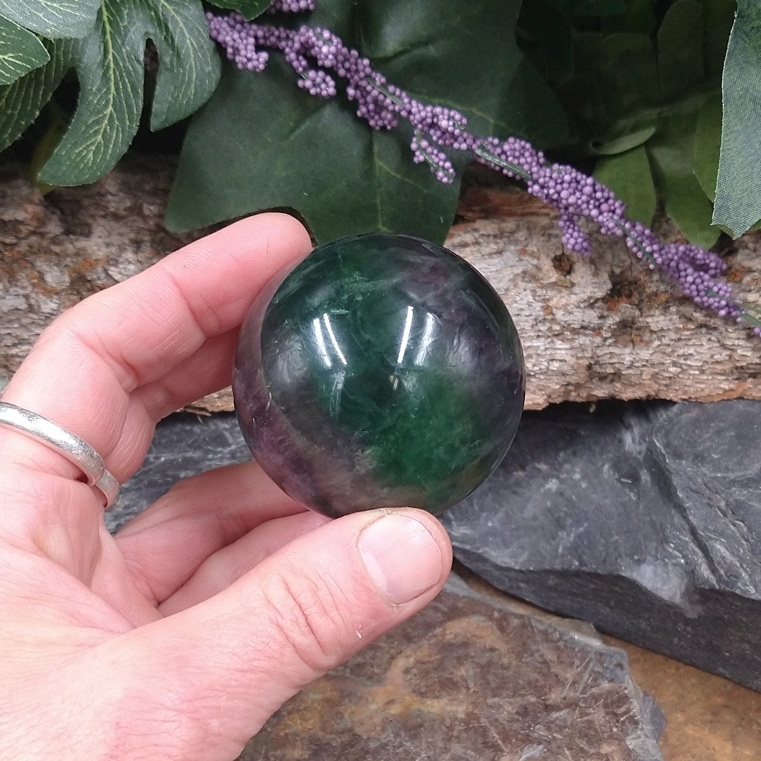 FL-182 Fluorite Sphere