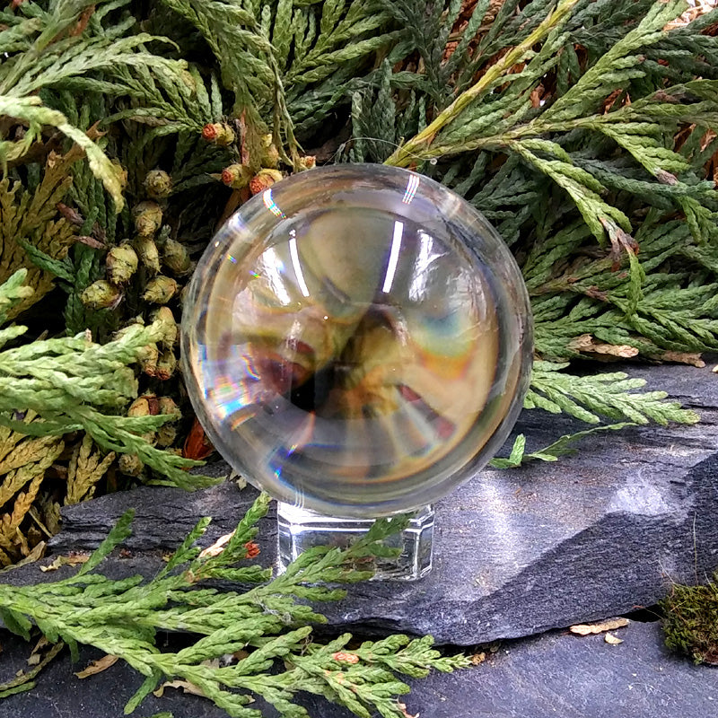 #GLS-108 Clear Glass Sphere 50mm