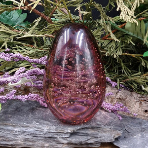 #GLS-118 Purple Glass Egg