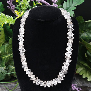 HK-401 Herkimer Diamond Necklace from Pakistan
