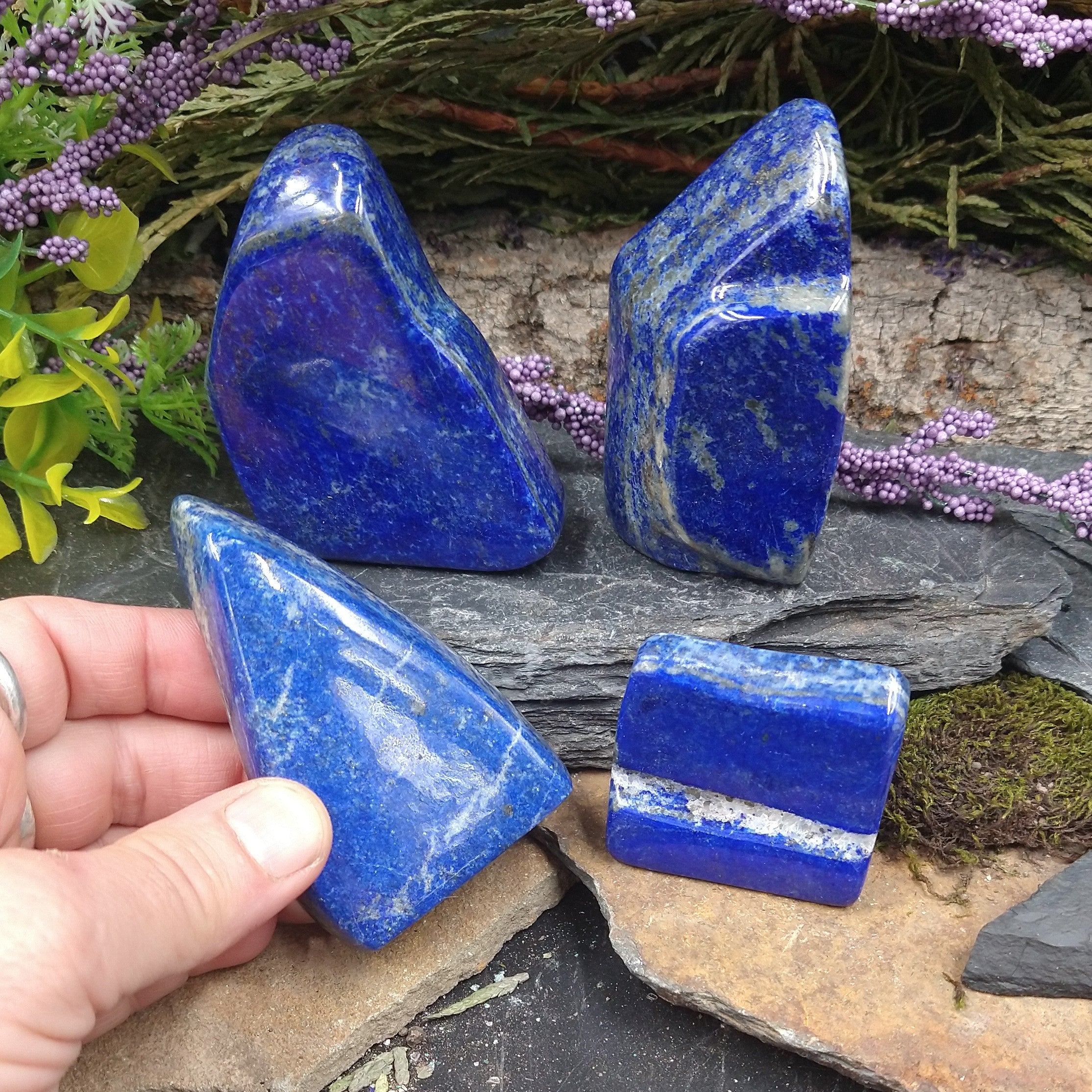 #LAP-124C Lapis Lazuli free-form 60-65g