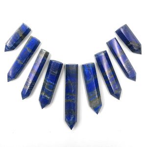 #LAP-98C Lapis Lazuli polished point 65-75g