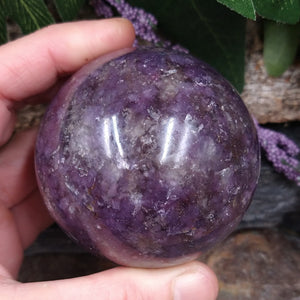 LP-57 Lepidolite Sphere