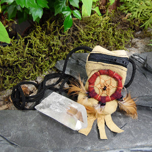 Dream Catcher Bag with Crystal