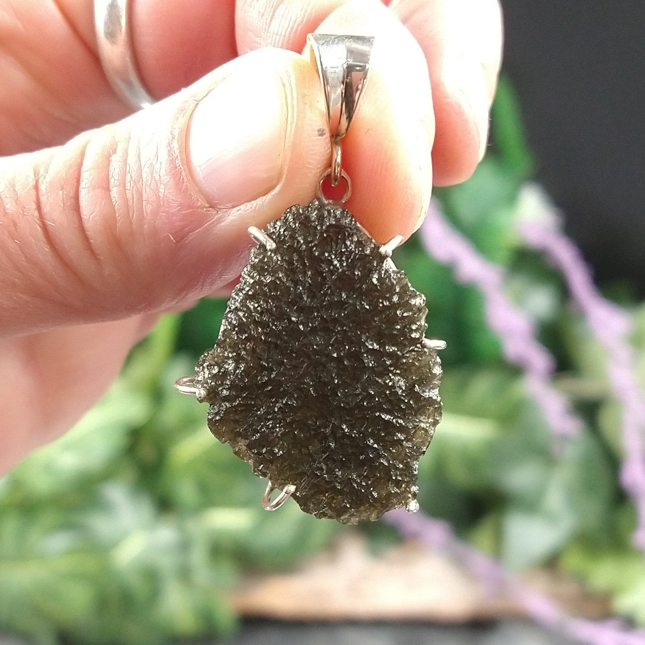 MO-126 Moldavite Pendant