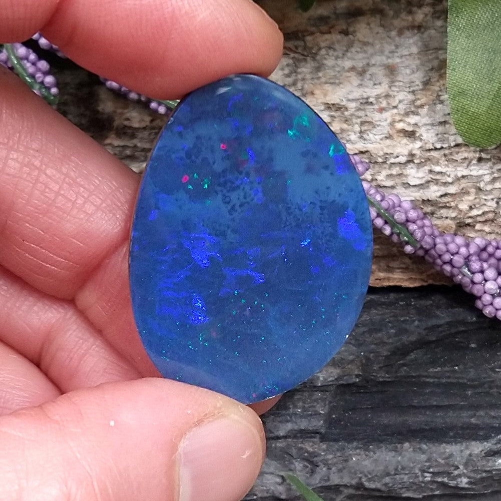 OP-441 Australian Opal Doublet Cabochon