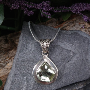 PRS-3 Prasiolite Pendant