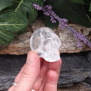 #Q-5091 Quartz Crystal Skull