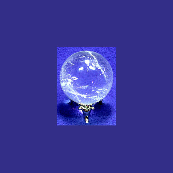 Small Quartz Crystal Sphere 1.35 inch