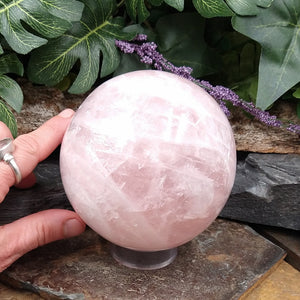 RQ-136 Rose Quartz Sphere
