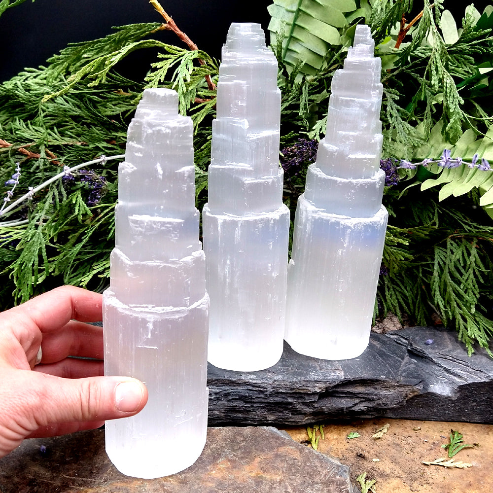 #SEL-103 Selenite 7.75 inches tall