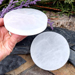 #SEL-109 Selenite Charging Plate 4in