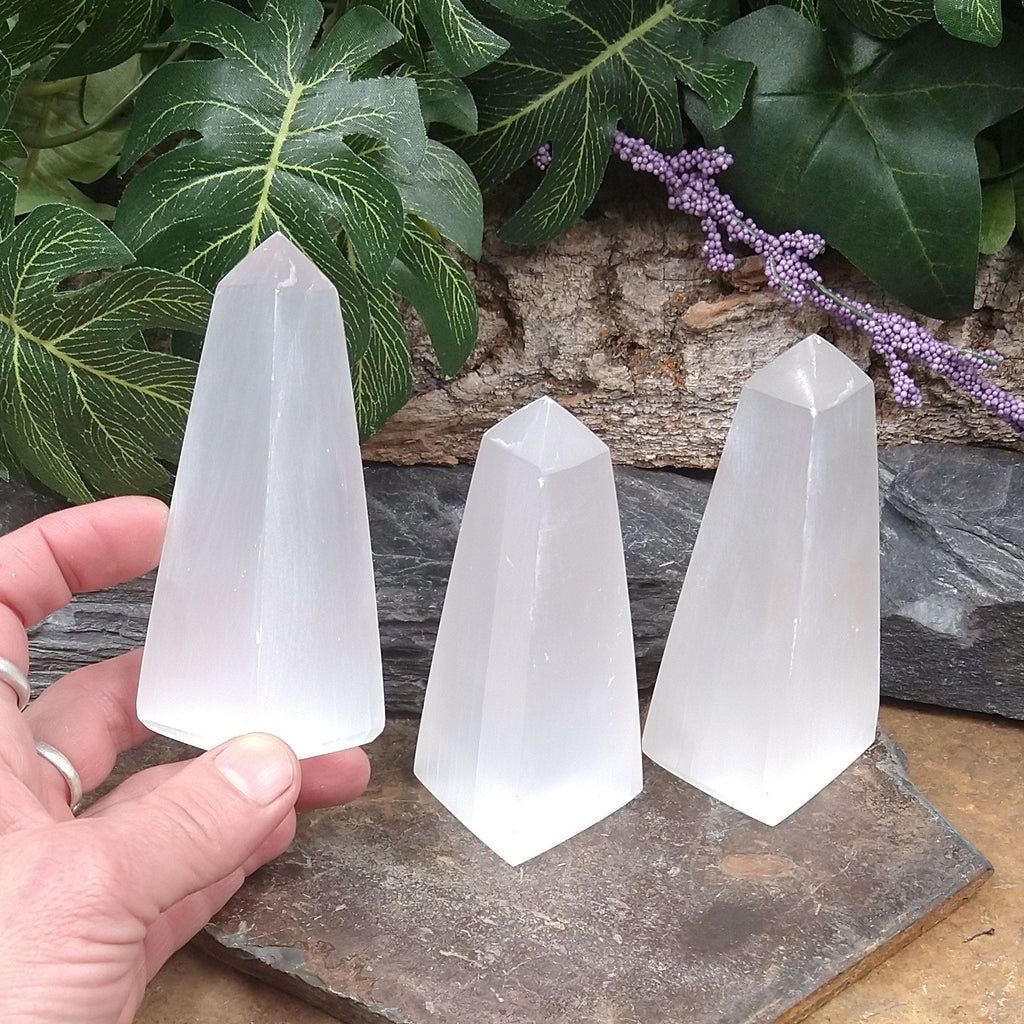#SEL-124 Selenite Obelisk