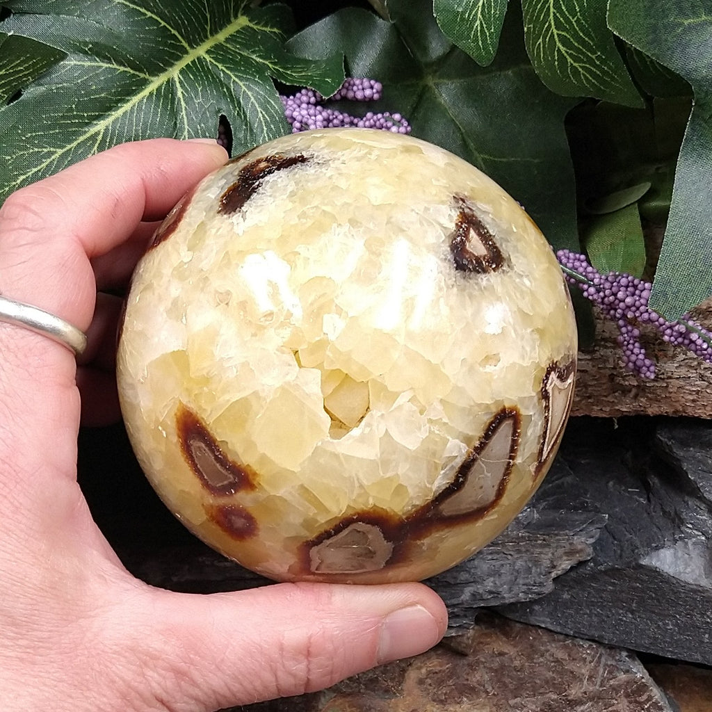 SEP-33 Septarian Nodule Sphere