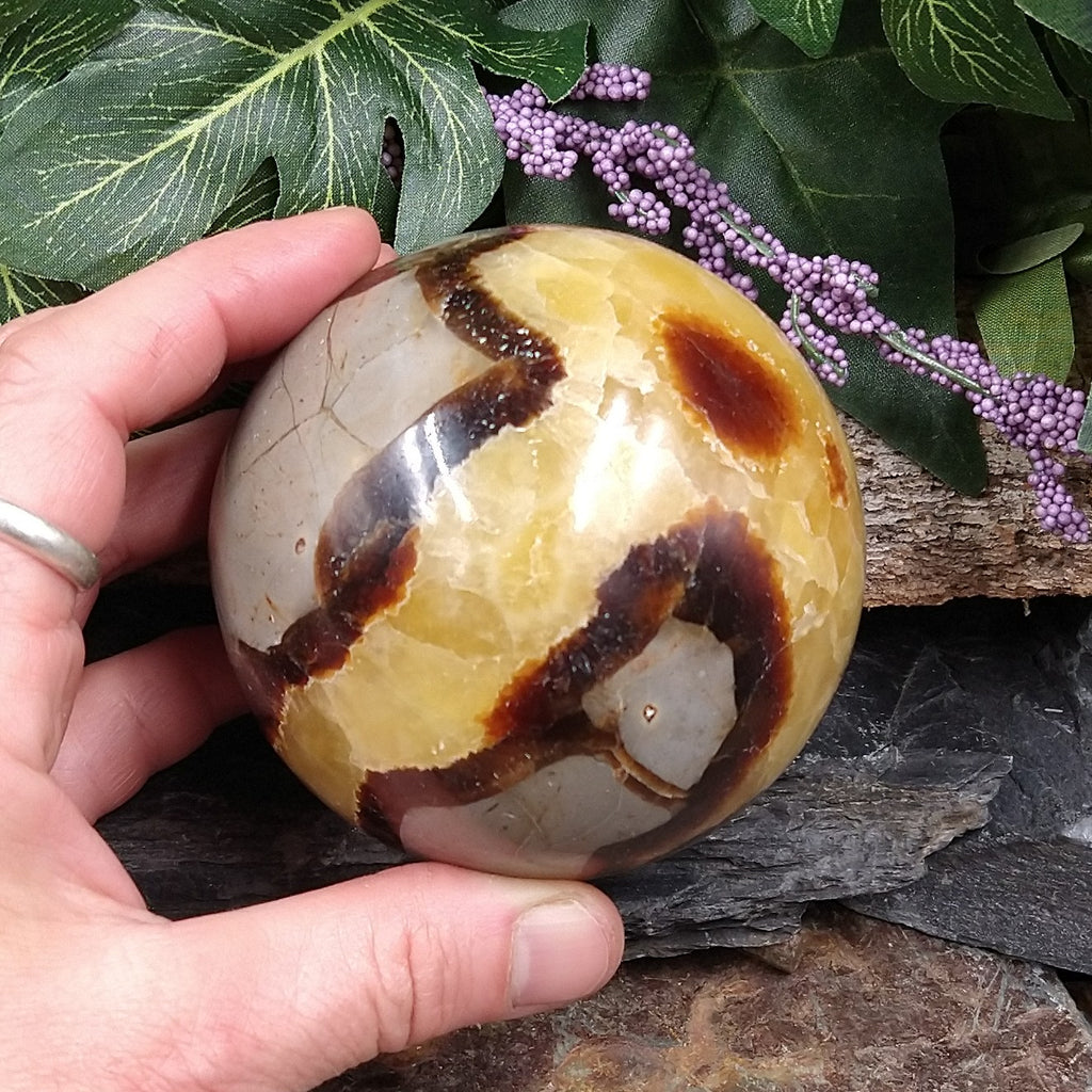 #SEP-34 Septarian Nodule Sphere